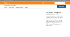 Desktop Screenshot of lawyermarketing.com
